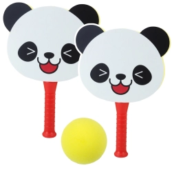 Soft Foam Panda Bouncing Paddles