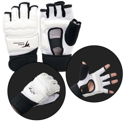 Sports Gloves For Taekwondo Case White Size XS