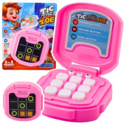 Tic Tac Toe Electronic Game 9 Modes Pink