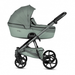 Tutis VIVA6+ ESSENTIAL Sage 039 Bērnu ratiņi 2in1