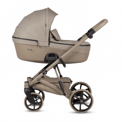 Tutis VIVA6+ ESSENTIAL Warm grey 068 Bērnu ratiņi 2in1