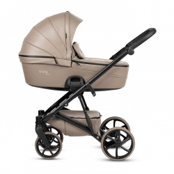 Tutis VIVA6+ LEATHER Cappuccino 149 Bērnu ratiņi 2in1