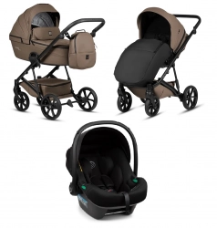 Tutis VIVA6+ LEATHER Cedar 083 Bērnu rati 3in1