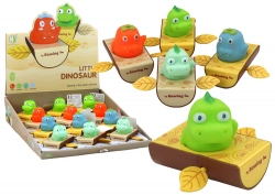 Wind-up Bath Toy Dinosaur in a Boat