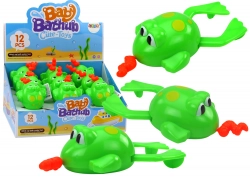 Wind-up Floating Green Frog Bath Toy