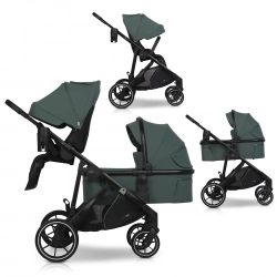 Wózek dziecięcy EasyGo Duoflex Sage Green 1 siedzisko 1 gondola