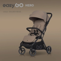 Wózek dziecięcy EasyGo Hero Golden Beige
