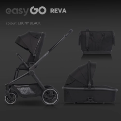 Wózek dziecięcy EasyGo Reva 2w1 Ebony Black