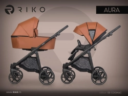 Riko Aura 03 Cognac Детская коляска 2 в 1