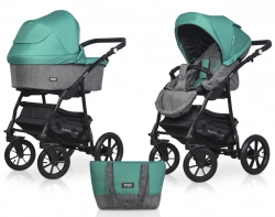 Riko Basic Bella 03 Lagoon Детская коляска 2in1