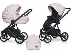 Riko Basic Delta Ecco 14 Rose Детская коляска 2in1