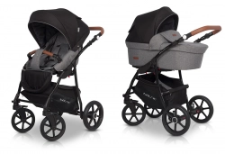 Riko Basic Plus Anthracite Детская коляска 2 в 1