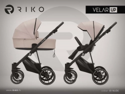 Riko Velar Up 01 Nude Детская коляска 2in1