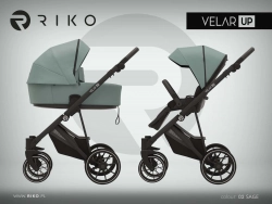 Riko Velar Up 02 Sage Детская коляска 2in1