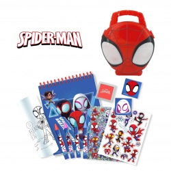 3D PENCIL CASE WITH STATIONERY SPIDERMAN