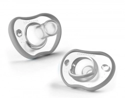 NANOBEBE FLEXY PACIFIER 3M+ GRAY