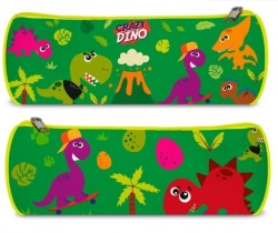PENCIL CASE 22CM CRAZY DINO