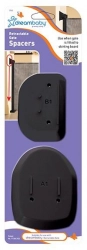 SPACERS FOR RETRACTABLE GATE BLACK