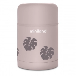 Termosoma ēdiena uzglabāšanai Miniland Terra Leaves 600 ml