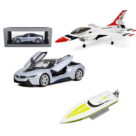 Mašīnas, lidmašīnas, laivas - modeļi