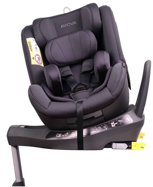 Avova Sperber-Fix 360 Koala Grey Bērnu autosēdeklis 0-18 kg