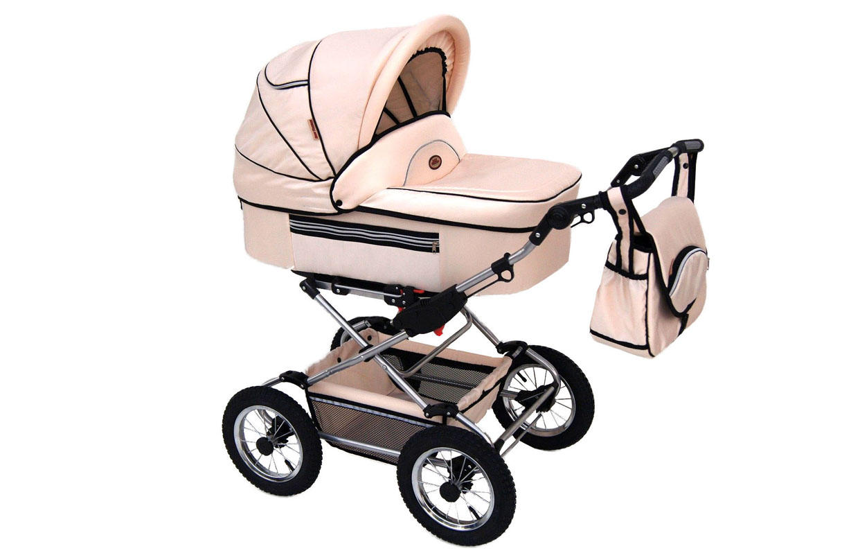 Baby Fashion Fanari 120 Beige Bērnu rati 3in1