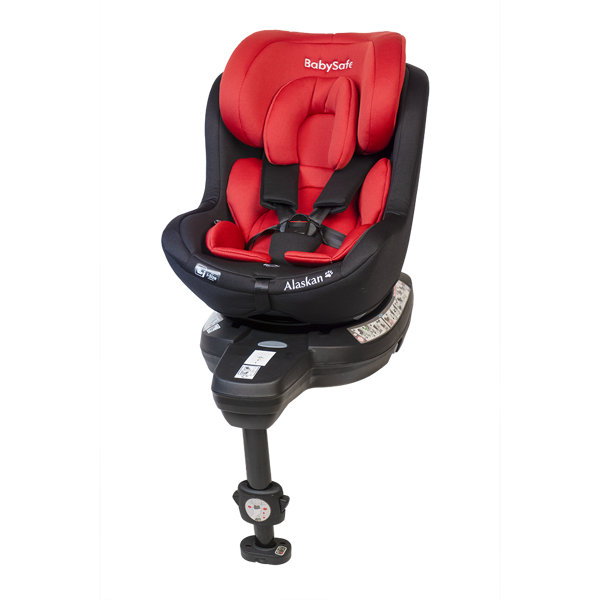 BabySafe Alaskan Red black Bērnu autosēdeklis 0-18 kg