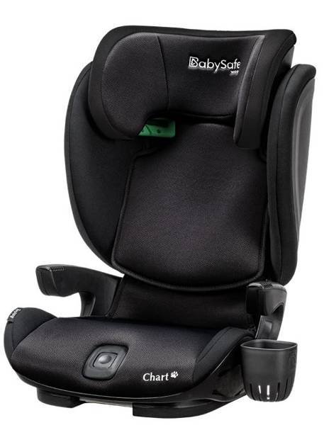 BabySafe Chart i-Size Black Bērnu autosēdeklis 15-36 kg