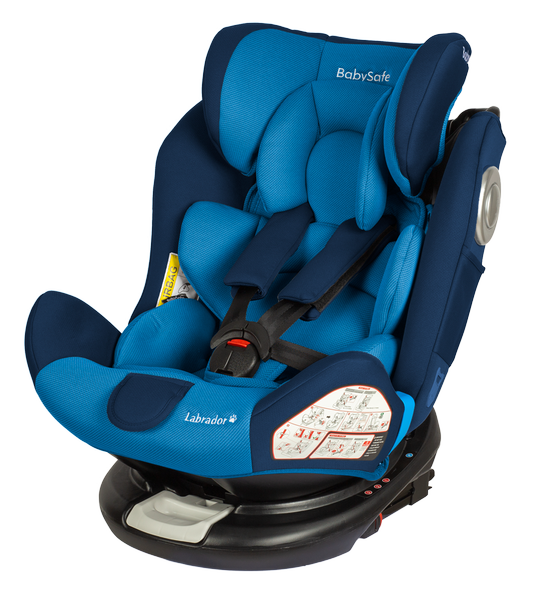 BabySafe Labrador Blue Bērnu autosēdeklis 0-36 kg