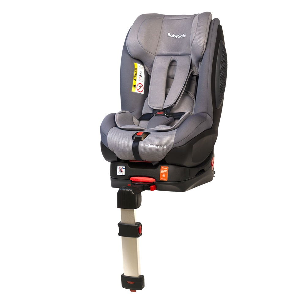 BabySafe Schnauzer Grey + Base ISOFIX Bērnu autosēdeklis 0-18 kg