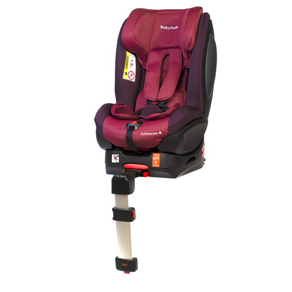 BabySafe Schnauzer Pink Violet + Base ISOFIX Bērnu autosēdeklis 0-18 kg