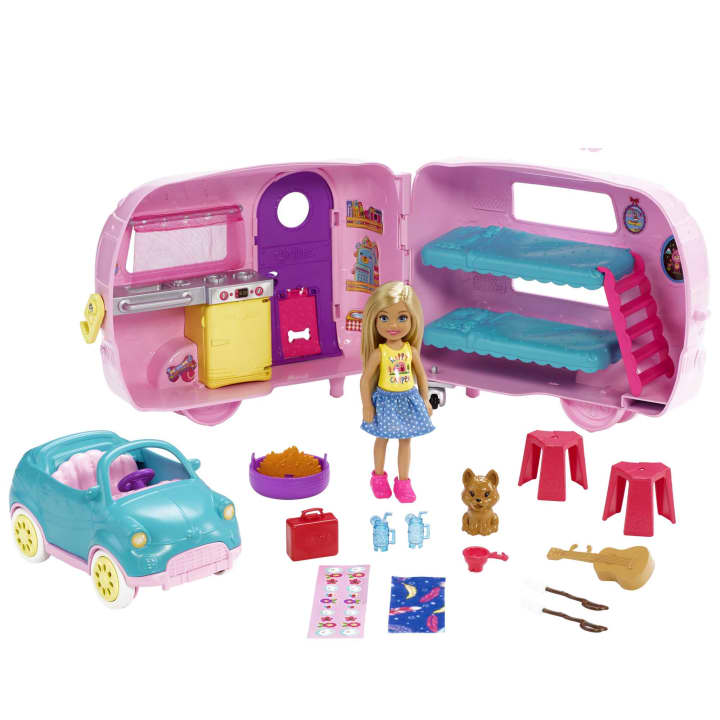 Barbie Club Chelsea Camper piknika furgons FXG90