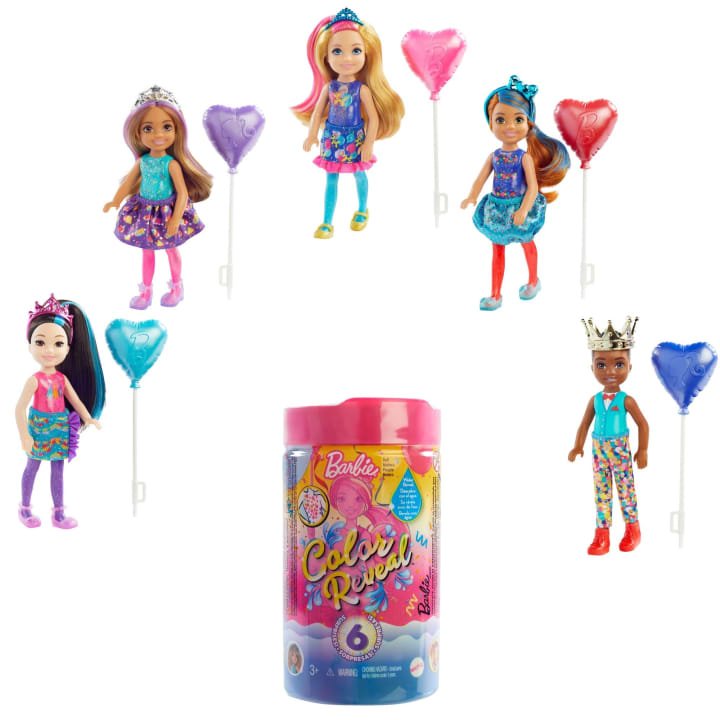 Barbie Color Reveal Chelsea Party Series lelle GTT26