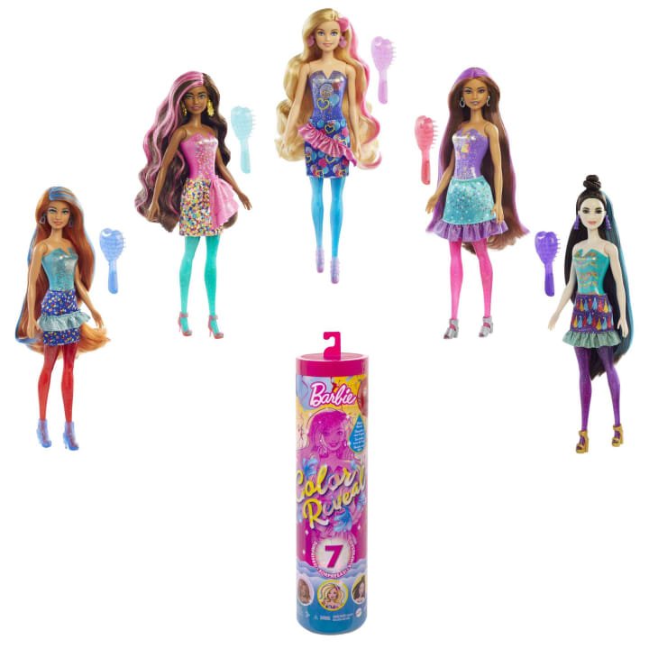 Barbie Color Reveal Party Series lelle GTR96