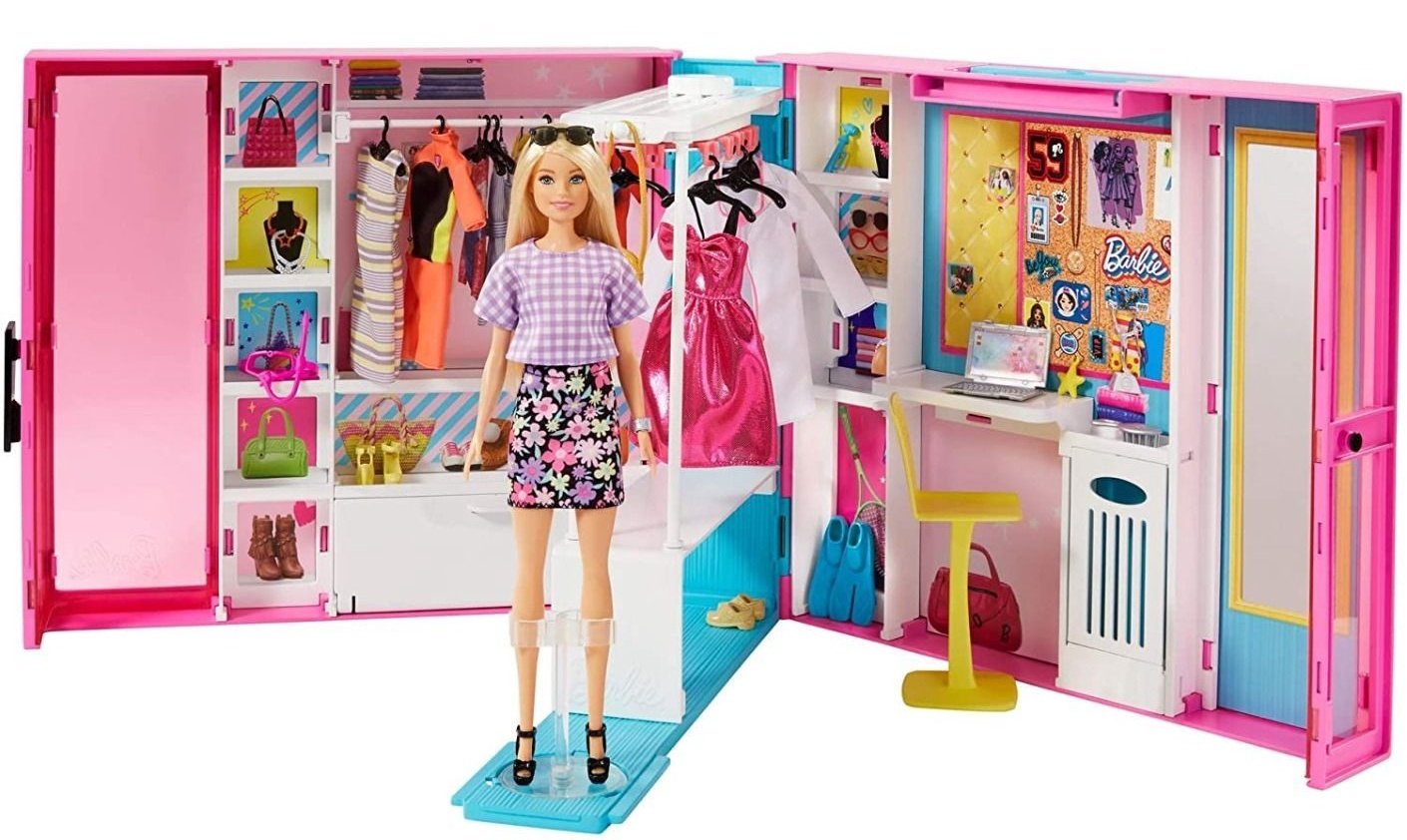 Barbie Dream Closet lielais leļļu skapis GBK10