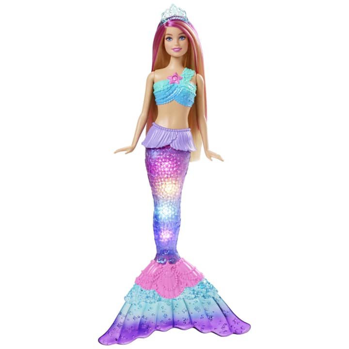 Barbie Dreamtopia Twinkle Lights Mermaid lelle HDJ36-1