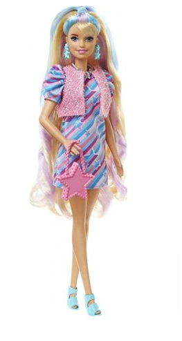 Barbie Totally Hair Doll - Blonde lelle HCM88
