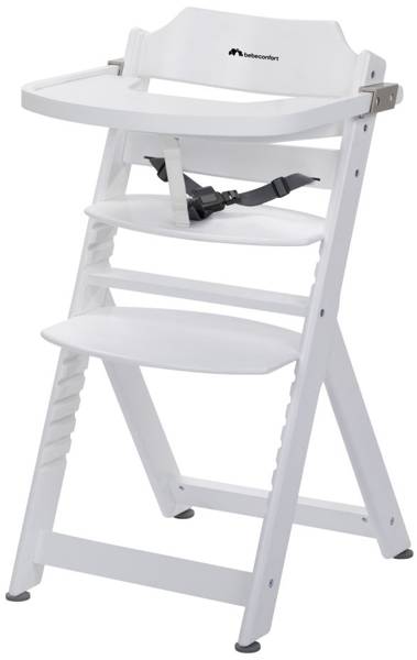 Bebe Confort Timba White Barošanas krēsliņš 3in1