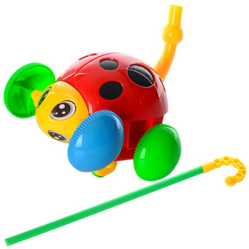 BebeBee Bērnu stumjamā rotaļlieta uz kociņa Vabole