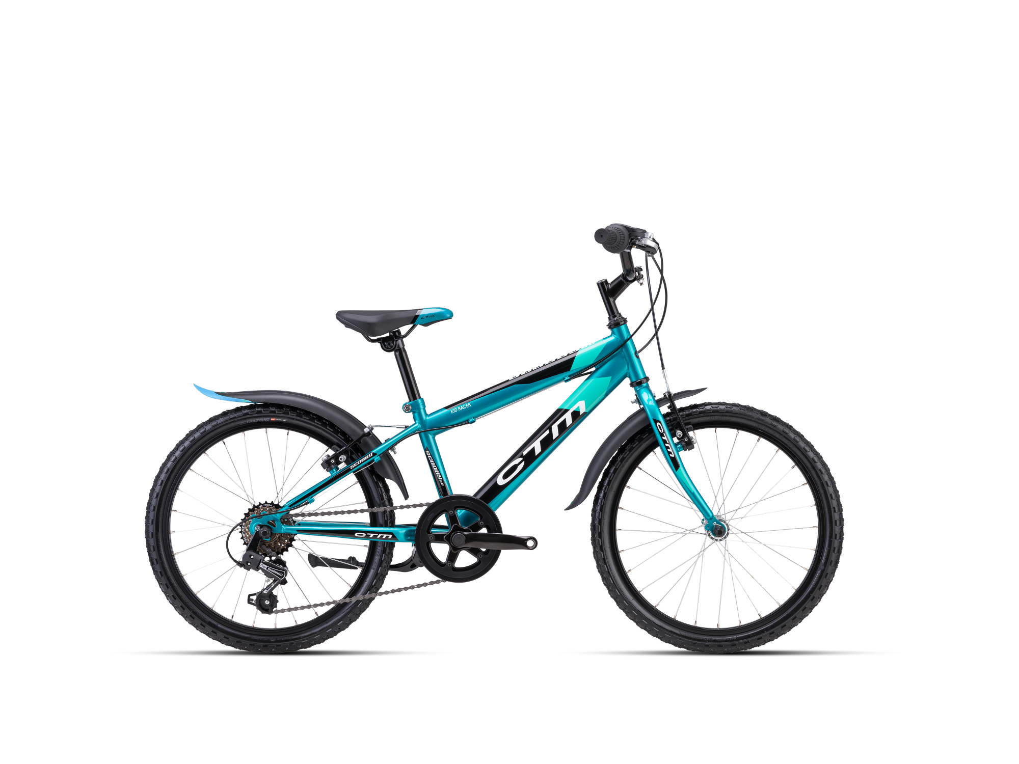 Bērnu divritenis velosipēds CTM Scooby 2.0 turquoise 20 collas