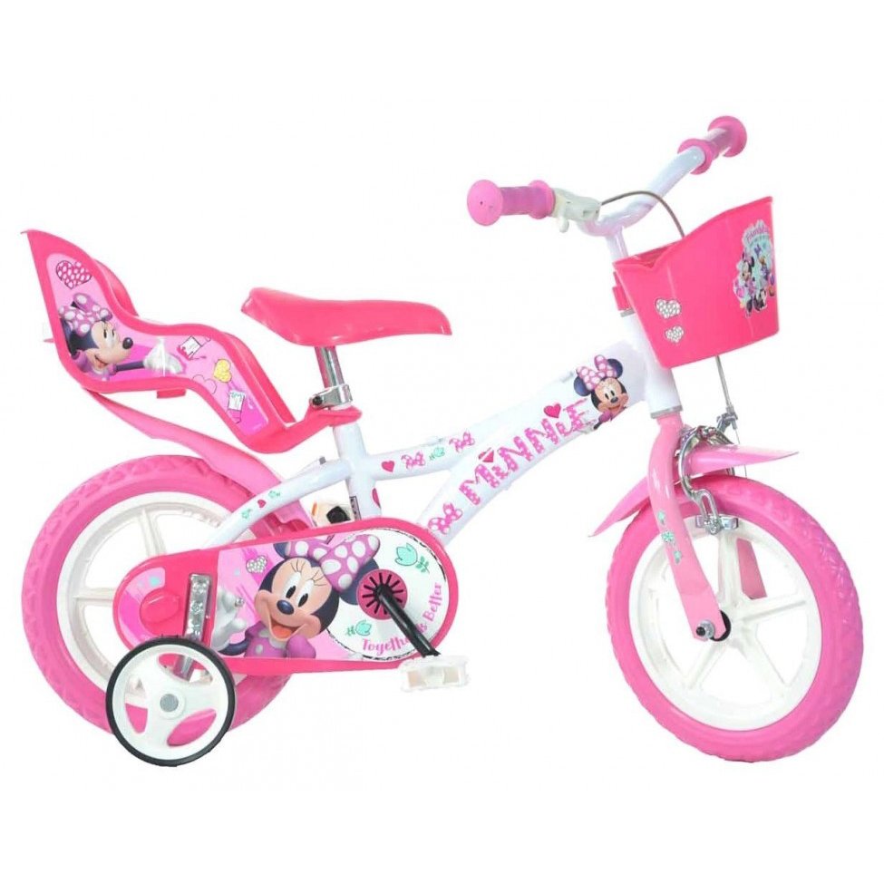 Bērnu divritenis velosipēds Dino bikes Mouse Minnie 12" 612L-NN