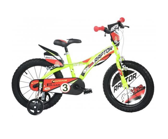 Bērnu divritenis velosipēds Dino bikes Raptor New 16"
