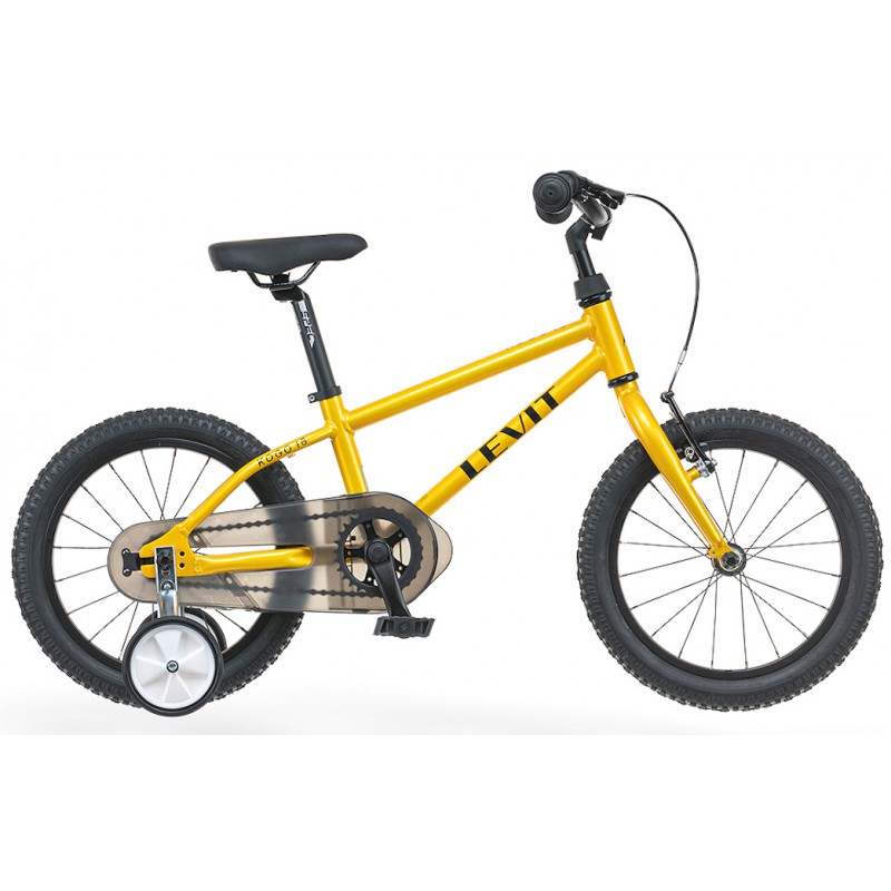 Bērnu divritenis velosipēds Levit Kids Kogo yellow 16"