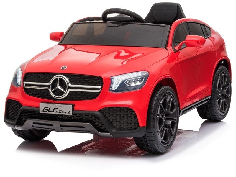 Bērnu elektromobilis ar pulti Mercedes GLC Coupe Red