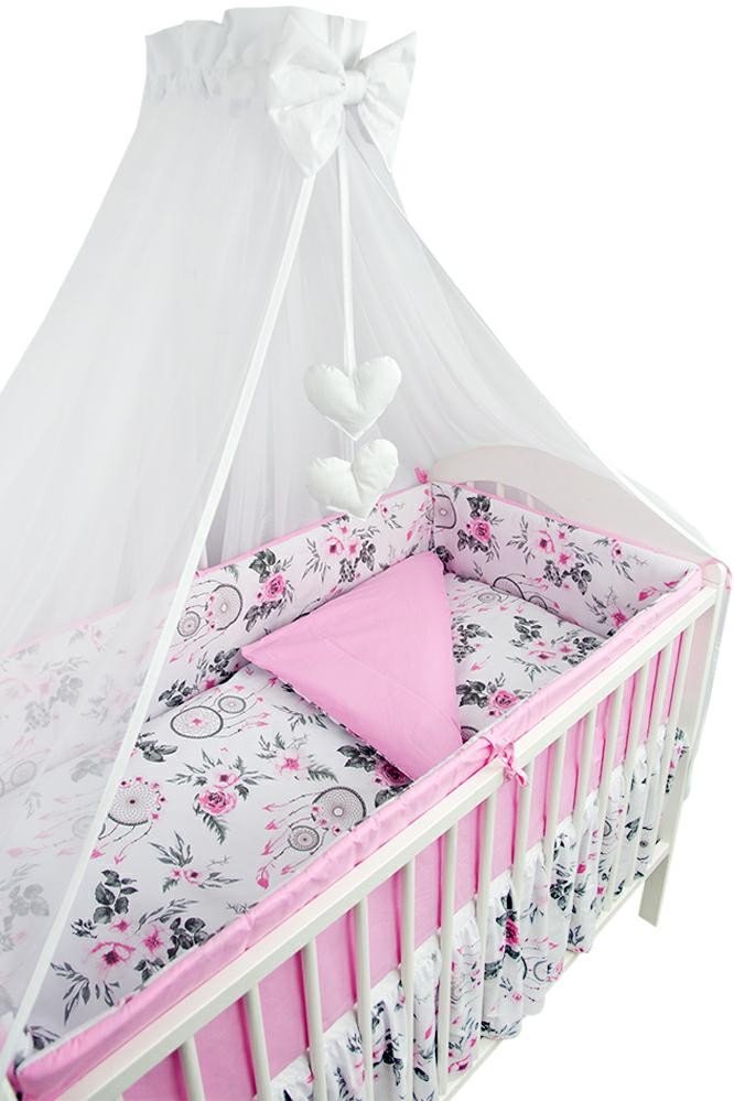Bērnu gultas veļa: 6 daļas Ankras DREAMCATCHER pink K-6 (135, 360)