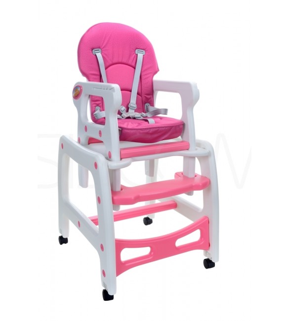 Bērnu krēsliņš 5in1 pink 1577