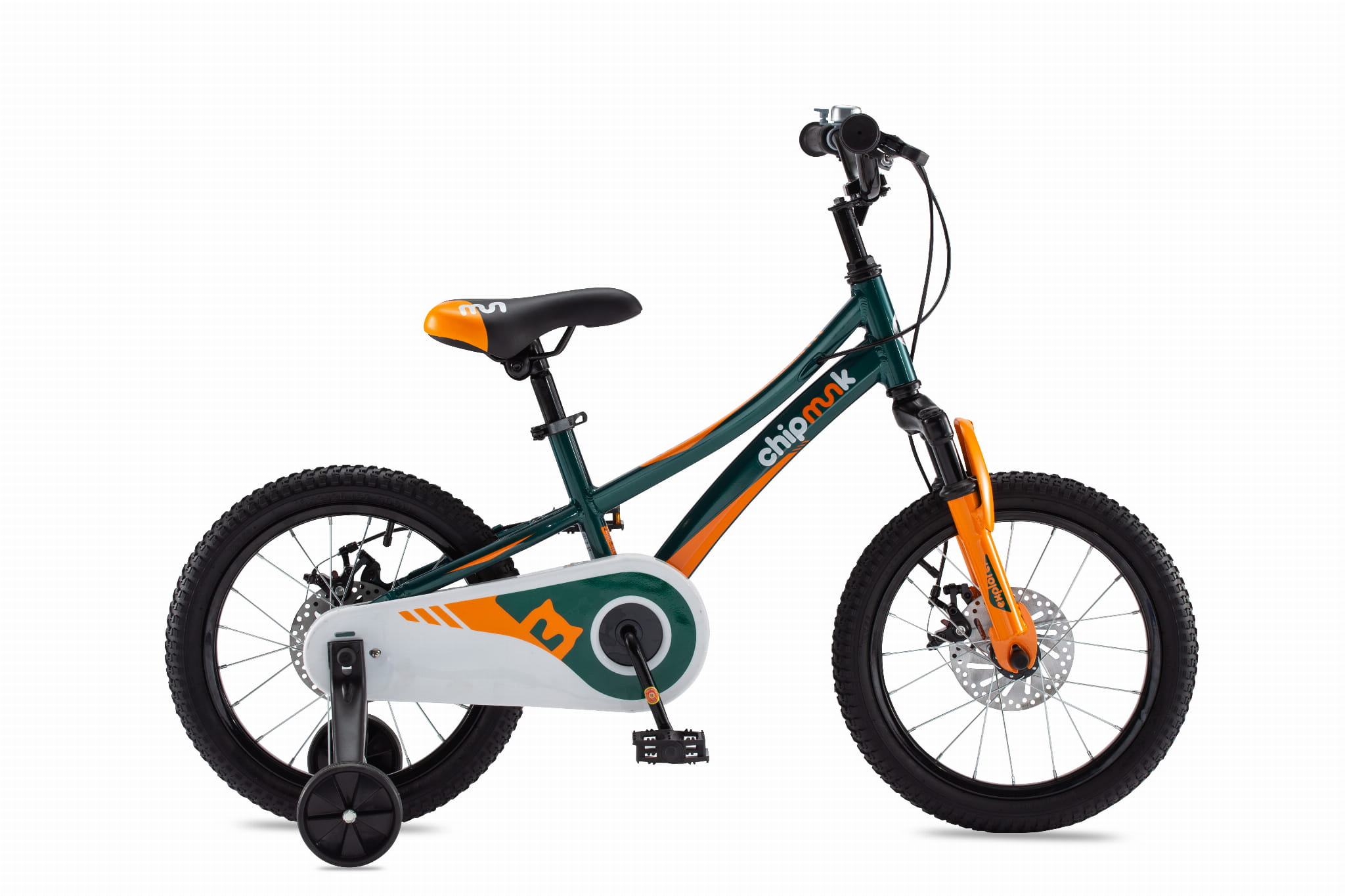 Bērnu velosipēds TABOU CHIPMUNK EXPLORER Green 16 collas