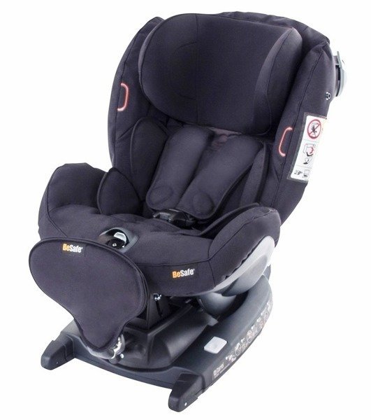 BeSafe iZi Combi X4 ISOfix RWF Black Bērnu autosēdeklis 0-18 kg
