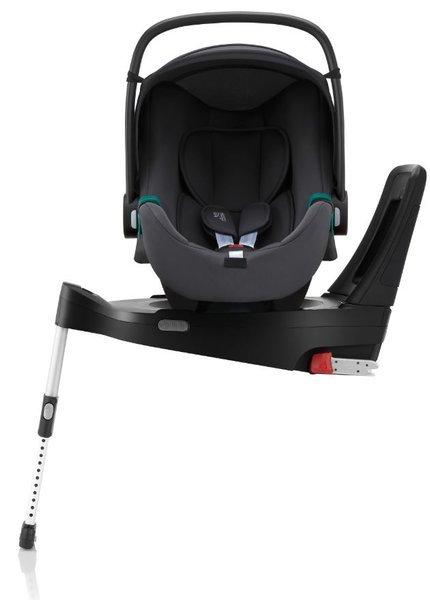 Britax Romer Baby-Safe 3 I-Size Midnight grey Bērnu autosēdeklis 0-13 kg + Flex iSense bāze