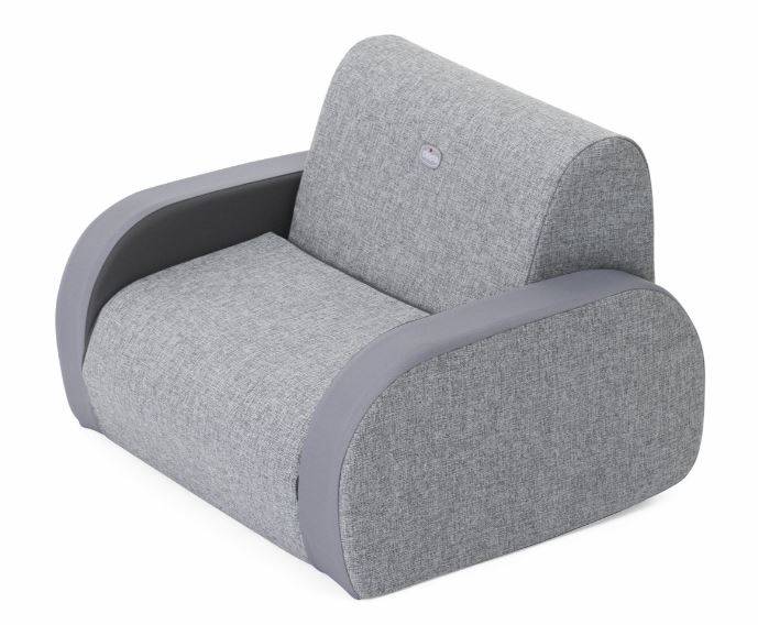 Chicco Twist Ash Grey Cross Bērnu krēsls-sēdeklis-dīvāns